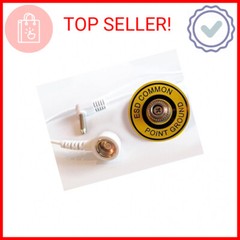 Grounding Snap with ESD Grounding Plug for Universal Grounding Table Mat, Univer