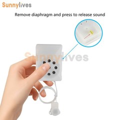 1-10PCS 35S Voice Recorder Box Sound Module Plush Toy Voice Message Recorder Box