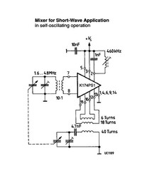 4pcs K174PS1 alt S042P / SO42P – Symmetrical Mixer up to 200 MHz – IC USSR