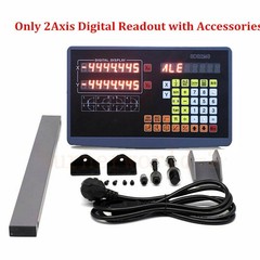 2/3 Axis High Precision Digital Readout 1μm TTL Linear Scale Encoder Grinder Kit
