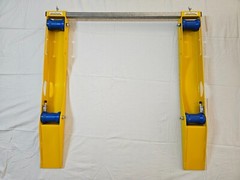 Adjustable Cable Drum Dispenser 1 Tonne Ramp Entry, Reel Stand Roller