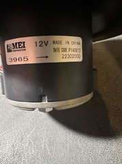 MEI Airsource 3965 Heater Blower Motor Navistar International