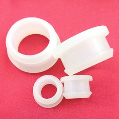 Silicone Rubber Grommet Plug Bung Cable Wiring Protect Ring 18mm~50.6mm Snap-on