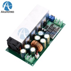 DC12-80V 20A Digital Adjustable Step Down Buck Voltage Regulator Power Module