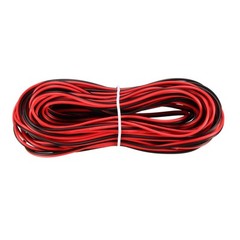 28AWG 15M Red Black Wire LED Strip Extension Cable Cord 2Pin