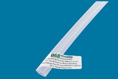 1/2″ 12.0mm ID X 4 Ft 3:1Ratio Clear Dual Wall Adhesive Lined Heat Shrink Tubing