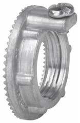 MYERS HUBS STGN-6, Grounding Nut, 2″, Natural Zinc, Grounding Nut, 1pc