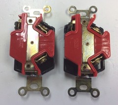 New Lot of 2 Eagle WC596/81-1 Twist Lock Receptacle NEMA L6-20 20A 250V 2P 3W UL