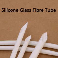Ø1mm – Ø25mm Silicone Fibre Glass Tubing Sleeving Insulation Hose 200℃ High Temp