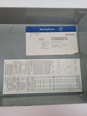 A200M0CW Westinghouse NEMA Size 0 Enclosed Starter w/ 120V Coil -Next Day Option