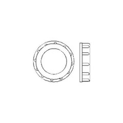 PECO 502, 3/4, Polypropylene, InsulatingThroat, Insulating, Rgd Con Bushing, 1pc