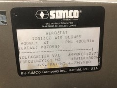 Simco Aerostat XT Ionized Air Blower Static Neutralizer Heater 4001916