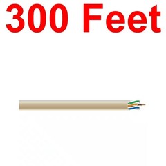 Southwire 300 ft Cat5e Indoor/Outdoor CMX/CMR Solid Bare Copper Ethernet Cable