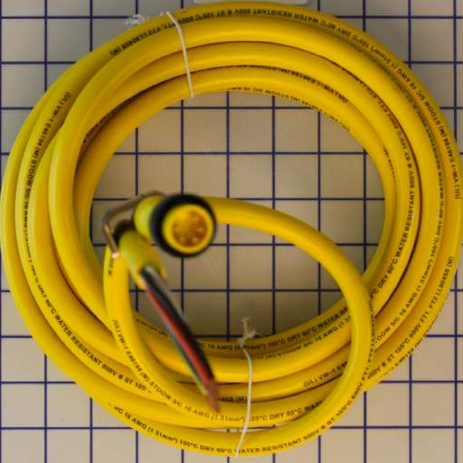 Molex 105000A01F200 Mini-Change 5-Pole Cordset 20ft 7/8-16 Female Pigtail