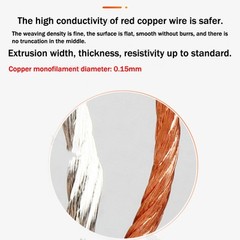 Ground Wire Stranded Bare Copper Feet Grounding Soft Oxygen Free Copper Annealed