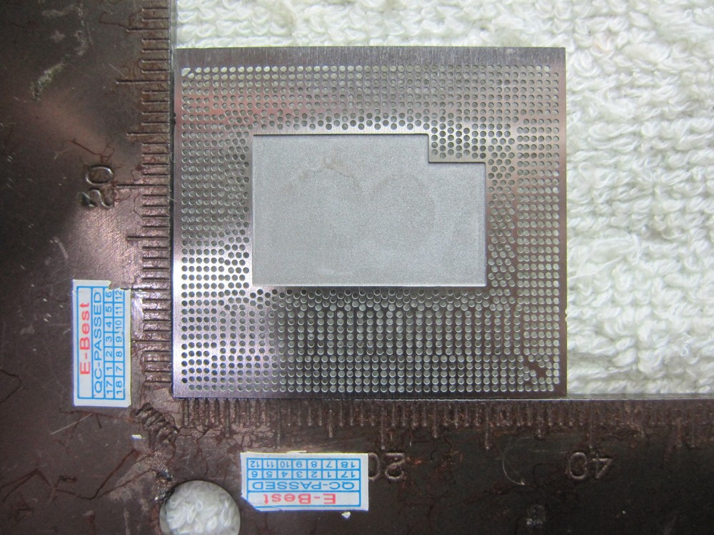 I7-4770HQ SR1ZW I7-4870HQ SR1ZX I7-4980HQ SR1ZY I7-4720HQ SR1Q8 BGA Stencil
