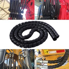 Spiral Cable Wrap Tidy Hide Banding Loom for PC,TV,Home Cinema,Wire Management