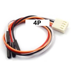 Color Line Cable 2510 to DuPont Connector 2.54 Silicone High Temperature Wire