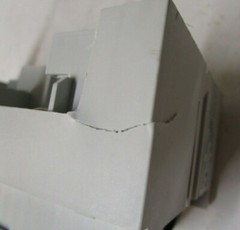 Siemens 8US1211-4SSOO 600VAC 125A 3PH Busbar Adapter *Damaged*