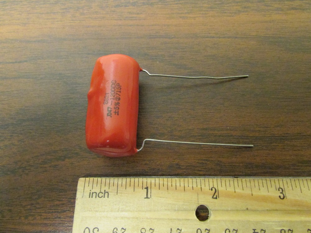 Sprague Orange Drop Capacitor .047 uF 1200 VDC 5% New