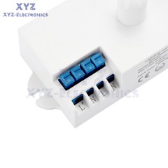 DC12-24V AC110-240V 5.8GHz Microwave Radar Sensor Body Motion HF Detector Switch