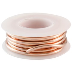 Bare Copper Wire 20 awg 4 oz Spool (79 Feet) Diameter 0.032