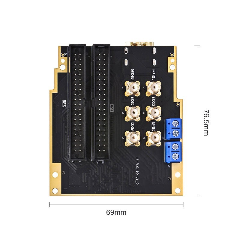 PZ-FL-IO FMC to 40Pin Expansion Board 64 IOs FMC Daughter Card with FMC-LPC