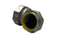 NOS RACO 2” 90 Degree Zinc Plated Insulated Liquidtight Connector 3548