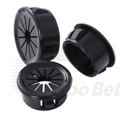 Nylon Wiring Grommets Cable Wire Hole Cover Tidy Protection Snap In 10mm – 100mm