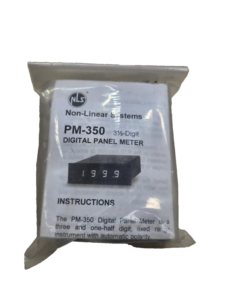 NLS PM350-2V Digital Panel METER NEW