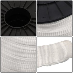 Polyester Pull Tape 5/8″ x 1000′ Mule Tape Flat Rope 1800 lbf Tensile Capacity
