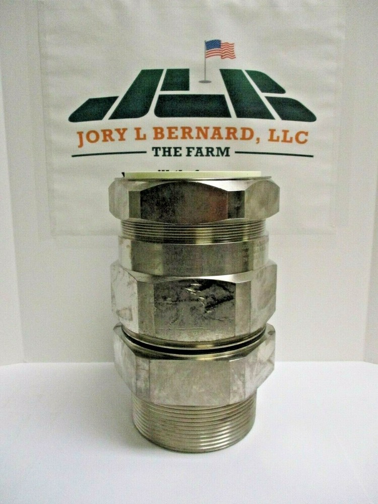 APPLETON, CMP, 90T3CDS1RA539, 3-1/2″ CABLE GLAND, BRASS NICKEL PLATED