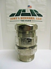 APPLETON, CMP, 90T3CDS1RA539, 3-1/2″ CABLE GLAND, BRASS NICKEL PLATED