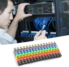 150 Pcs Digital Wire Number Tubes 1.5Mm² – Clip-On Cable Markers for Electrical