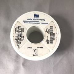 AWM 1007/1569 80/105C 300V FT1 Internal Wiring 24AWG 3050 WHITE 100Ft – NEW
