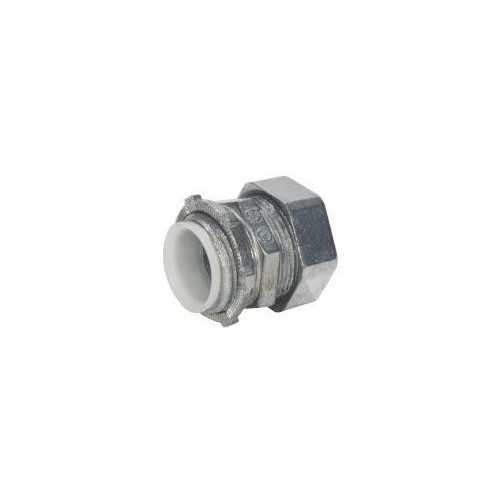 SEPCO 4062, 1″, Die-Cast, Insulated, EMT Compression Connector, 1pc