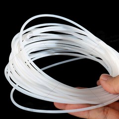 White / Transparent PTFE Tubing Air Tube High Temp Resistance 0.6-8.0 mm OD –