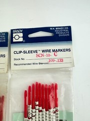 Brady Wire Marker Wand SCN-10-C *LOT OF 2*