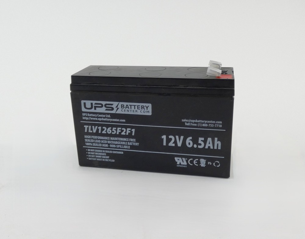 UPS Battery Center TLV1265F2F1 F1/F2 Terminal Sealed Lead Acid Battery 12V 6….