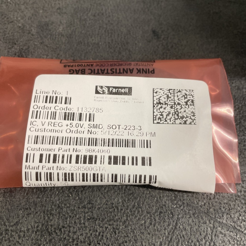 (50 Pcs) ZSR500GTA SOT-223-3 Diodes Incorporated