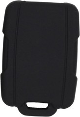 Silicone Key Fob Cover Protector for 2015-2020 Yukon XL Denali Ta Color: Black
