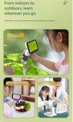 Portable 1000X Magnification Optical Microscope 4.5-inch TFT Colour Screen