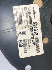 MACHINE TOOL WIRE, 10 AWG, SOLID COPPER, BLACK, THHN/THWN-2, 600V, 300′ EST