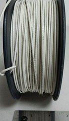 ( 507 FT ) M27500-20SP1G23 20Awg White Shielded Cable Wire 2/C 19S/32Awg 600V