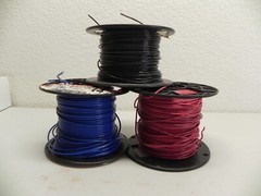 Cerro Wire, Encore, United Copper Machine Tool Wire Lot 14/18 AWG Insulated Wire