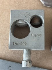 [Set of 3] WESTINGHOUSE T401LA Copper Lug Set 4-250 , 3/0-600 _GOOD TAKE-OUTS!