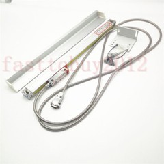 1 Axis DRO Digital Readout 5um Linear Glass Scale 100-2000mm for CNC Mill Lathe