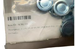 (Pack of 10) Thomas & Betts BL111 Steel 1/2″ Snap-In Knockout Seals, SCBL111