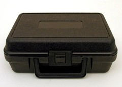 205 – PLATT LUGGAGE – BLOW MOLDED CASE – Exterior Dimensions (L x W x D): 9 1/2″