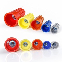 XHF UL Listed 250Pcs Blue 22-14AWG Wire Connector Nuts, 250 PCS,